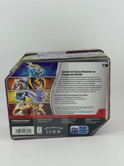 Pokemon TCG Paradox Destinies Iron Boulder ex Tin Set - Image 3