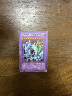 YUGIOH • DRAGON MASTER KNIGHT • ULTRA RARE • UE02-EN001 • LIMITED EDITION • LP - Image 1