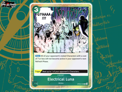 OP08-036 - Electrical Luna | ONE PIECE Card Game - Image 1