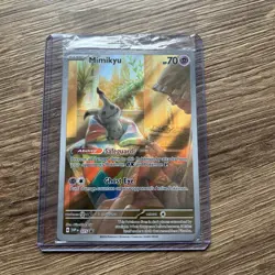 Mimikyu SVP 075 New & Sealed Promo Pokemon Card Paldean Fates - Image 1