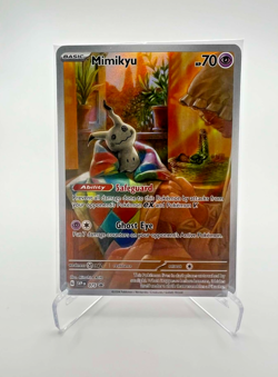 Mimikyu SVP 075 - Paldean Fates ETB Promo - Pokemon Card - Brand New Sealed - Image 1