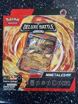 Pokemon Trading Card Game: Ninetales ex Deluxe Battle Deck, New Sealed - Image 1