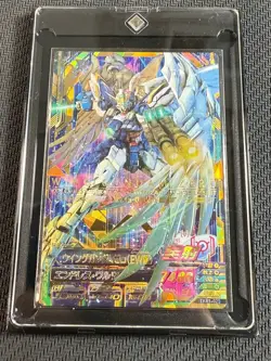 Gundam Try Age P Rare Wing Zero (EW) Card from Gundam W Endless Waltz - Image 1