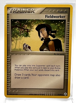 Fieldworker 73/92 Pokemon Card 2006 Legend Maker LP - Image 1