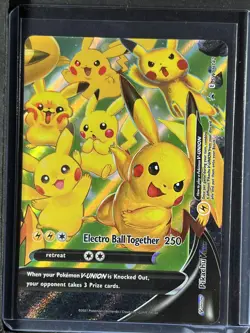 Pikachu V-Union #SWSH142 SWSH: Sword & Shield Promo Cards 250010 - Image 1
