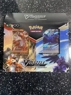Pokemon Corviknight vs Lycanroc V Battle Deck : New and Sealed Trading Card Game - Image 1