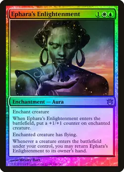 Ephara's Enlightenment FOIL Born of the Gods PLD Uncommon CARD ABUGames - Image 1