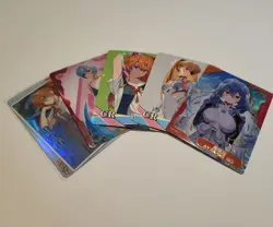 Goddess Story Neon Genesis Evangelion Asuka And Rey 5 Card Collection - Image 1