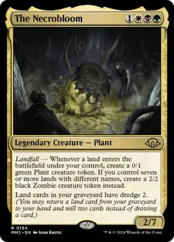 The Necrobloom [Modern Horizons 3] Lightly Played - Image 1