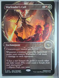Warleader's Call (Showcase) - R315 - MTG - Murders of Karlov Manor (MKM) - Image 1