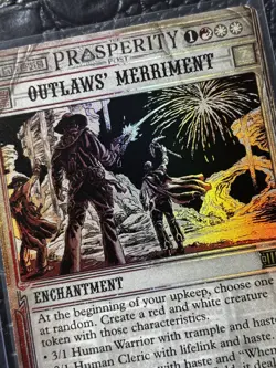Outlaws' Merriment Outlaws of Thunder Junction: Breaking News Foil NM - Image 3