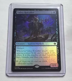 Valley Rotcaller Bloomburrow Foil Rare MTG NM/M - Image 1