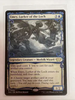 Emry, Lurker of the Loch March of the Machines #9 Rare - Image 1