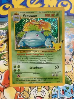 Venusaur 15/102 Classic Collection Celebrations: Classic Collection Pokemon NM - Image 1