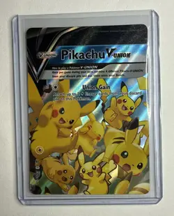 Pokemon Sword & Shield Pikachu V-Union Set of 4 #SWSH139-142 NM or Better - Image 2
