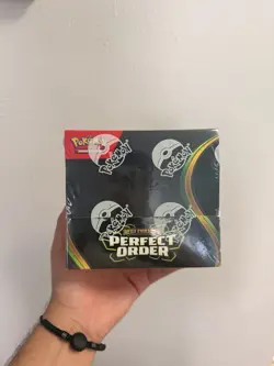 Pokemon Mega Evolution Perfect Order Booster Box Sealed - Image 1
