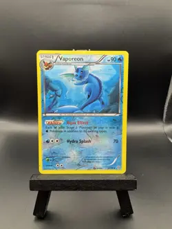 Pokemon Vaporeon 22/98 XY Ancient Origins Reverse Holo MP/HP - Image 1