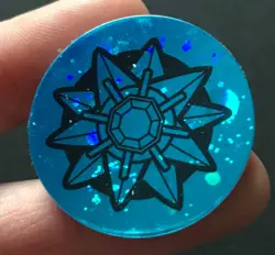 Starmie Pokemon Coin Wizards 2000 Blue Original WOTC Of The Coast RARE - Image 3