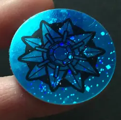 Starmie Pokemon Coin Wizards 2000 Blue Original WOTC Of The Coast RARE - Image 4