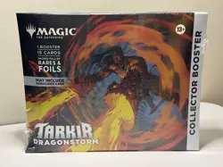Magic: The Gathering Tarkir Dragonstorm Omega Collector Booster Pack IN HAND NEW - Image 1