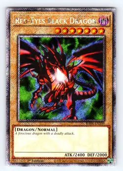 Yugioh Red-Eyes Black Dragon RA04-EN109 Platinum Secret Rare Holo - NM 💎 - Image 1