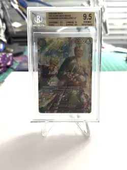 One Piece CCG OP14 Roronoa Zoro PRB02-006 SP Alternate Art BGS 9.5 - Image 1