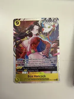 Bandai One Piece Boa Hancock OP14-112 Seven Warlords Special Holo Character - Image 1
