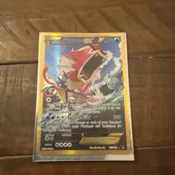 Pokemon TCG Gyarados EX 123/122 XY Breakpoint 2016 Secret Holo Rare - Image 1