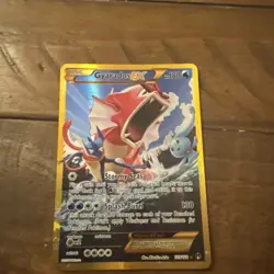Pokemon TCG Gyarados EX 123/122 XY Breakpoint 2016 Secret Holo Rare - Image 3