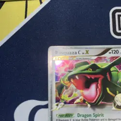 Rayquaza C LV.X DP47 Diamond & Pearl Black Star Promo Holo Pokemon Card! - Image 3