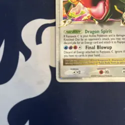 Rayquaza C LV.X DP47 Diamond & Pearl Black Star Promo Holo Pokemon Card! - Image 5