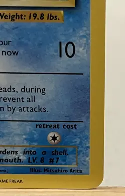 Pokemon Squirtle Classic Collection Holo Trading Card Game Classic 001/034 2023 - Image 4