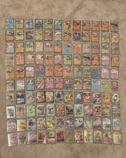HUGE Pokemon TCG Card Lot - Double Rares, Full Arts, Illustration Rares & More! - Image 1