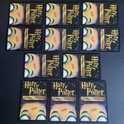 Harry Potter TCG Card Lot 11 Rare Cards Hermoine, Ron, Harry, Fluffy - Image 2