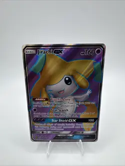 Pokemon Jirachi GX TCG Full Art Unified Minds Promo Card 79a/236 NM Condition - Image 1