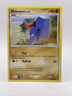 Nosepass Platinum 84/127 Common Non-Foil Pokemon Card - Image 1
