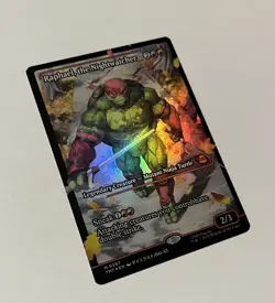 MTG Raphael, the Nightwatcher - Foil - Showcase, NM-Mint, English Teenage Mutant - Image 2