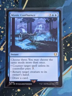 MTG Mystic Confluence - NM - Lord of the Rings Commander - Image 1
