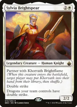 Sylvia Brightspear [BBD - 10] - NM [Normal] TCG MTG - Image 1