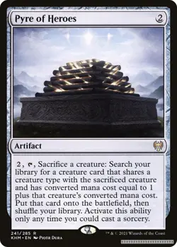 Pyre of Heroes [KHM - 241] - NM [Normal] TCG MTG - Image 1