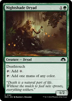 Nightshade Dryad [Modern Horizons 3] Lightly Played - Image 1