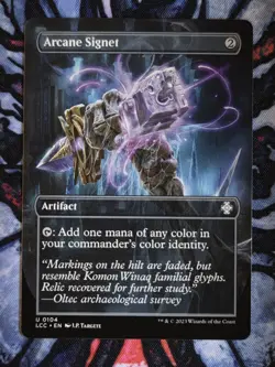 Arcane Signet | The Lost Caverns of Ixalan | 0104 Borderless | NM MTG Magic - Image 1