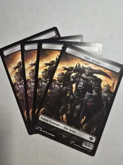 4x Orc Army Token (0006) Universes Beyond: the Lord of the Rings - Image 1