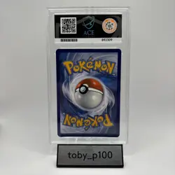ACE 10 Psyduck Pokemon TCG 007 Mega Evolution Black Star Promo #007 PERFECT SUBS - Image 2