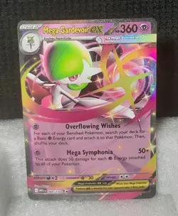 Pokemon Mega Gardevoir ex 060/132 Holo *DOUBLE RARE* NM | ME01: Mega Evolution - Image 1