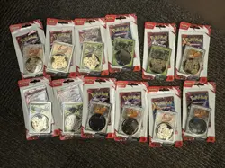 Pokemon TCG Destined Rivals Lot of 12 Checklane Blister Pack Promo Sealed - Image 1