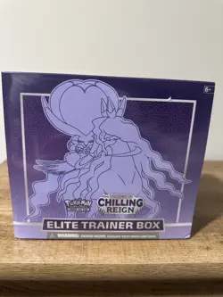 Pokemon TCG Sword & Shield Chilling Reign Elite Trainer Box - Image 1