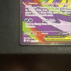 Pokemon Mega Gengar EX 269/217 Full Art Holo EX 350 HP 230 - Image 4