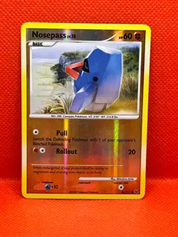 Pokemon Tcg Nosepass 84/127 Reverse Holo Platinum - Image 1