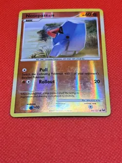 Pokemon Tcg Nosepass 84/127 Reverse Holo Platinum - Image 2